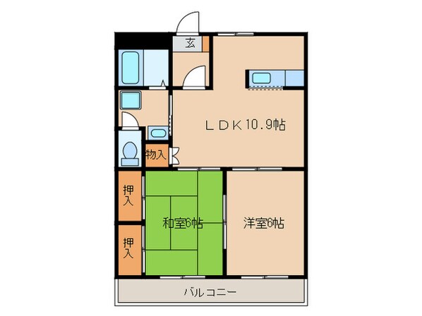 シャルムTの物件間取画像